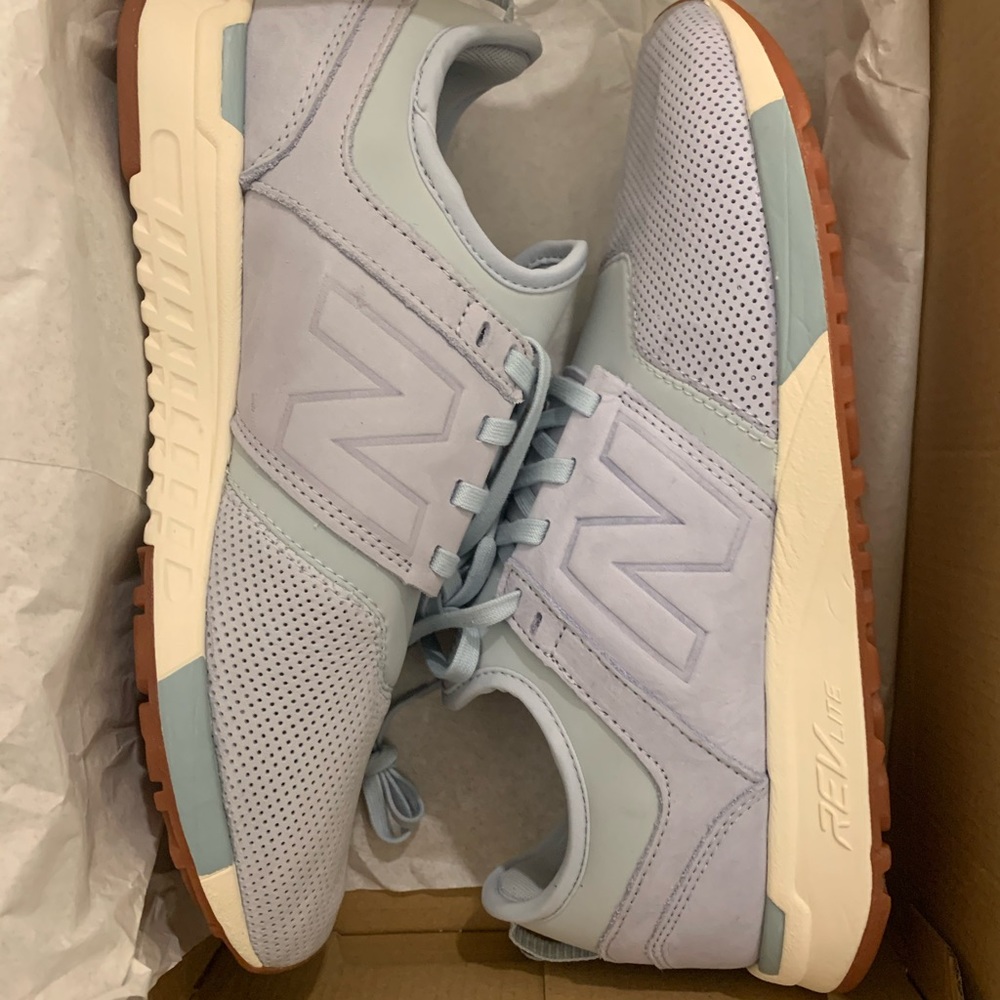 New Balance Powder Blue Shoes